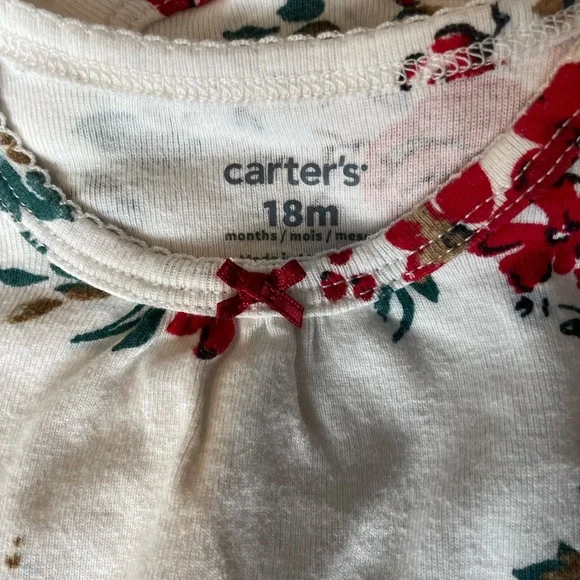4 Carter's long sleeved Baby Onesies - Picture 5 of 7